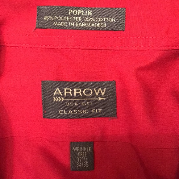 Arrow Shirt & Tie Set. Both are new with tags. Neither has been worn. - Picture 13 of 14